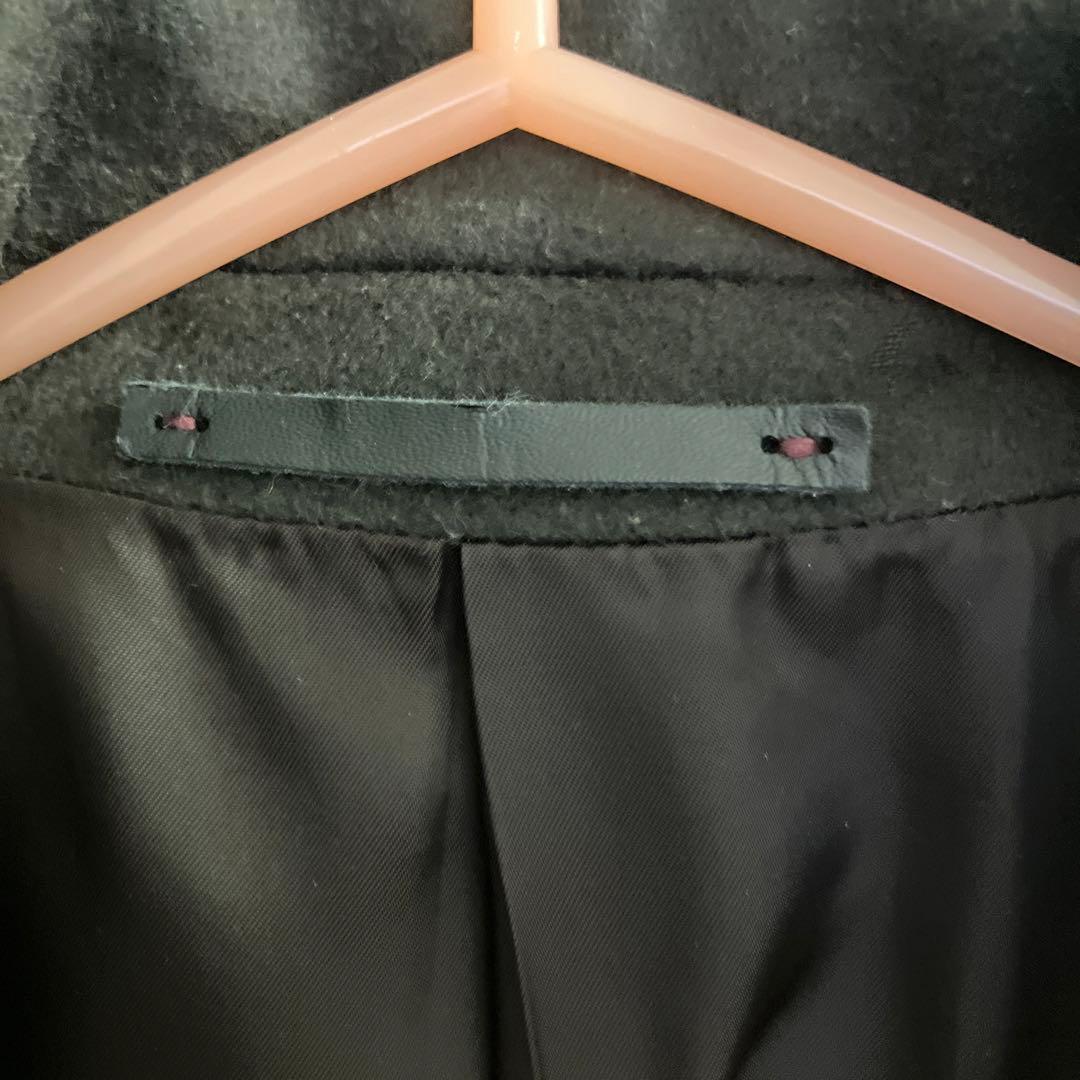 ポールスミス　ウール バイカラー　ピーコート