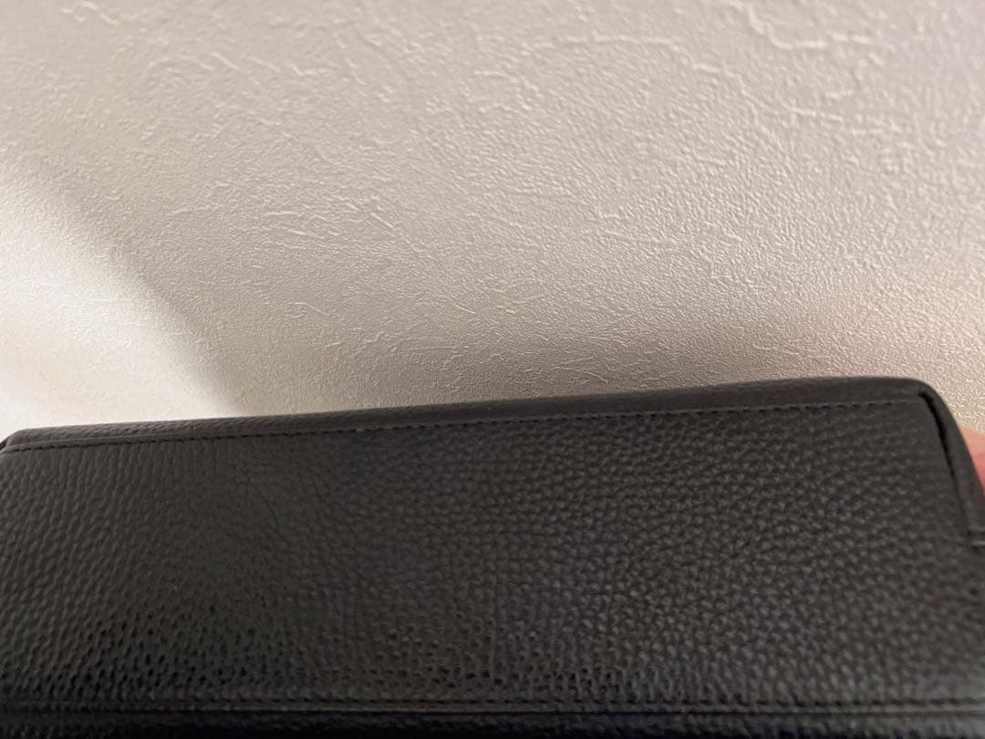 Hush Tug ハッシュタグ レザーショルダーバッグ ブラック