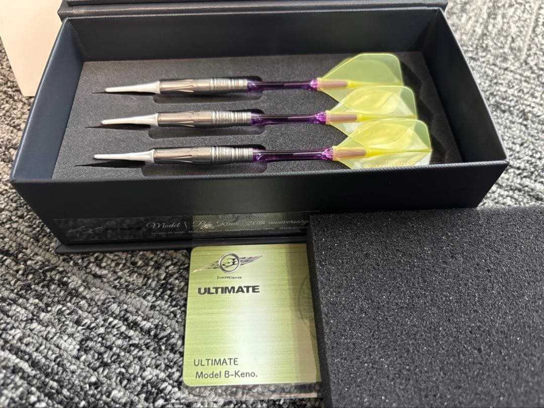 こ*け様 ジョーカードライバー アルティメット B-Keno. 19g ダーツ