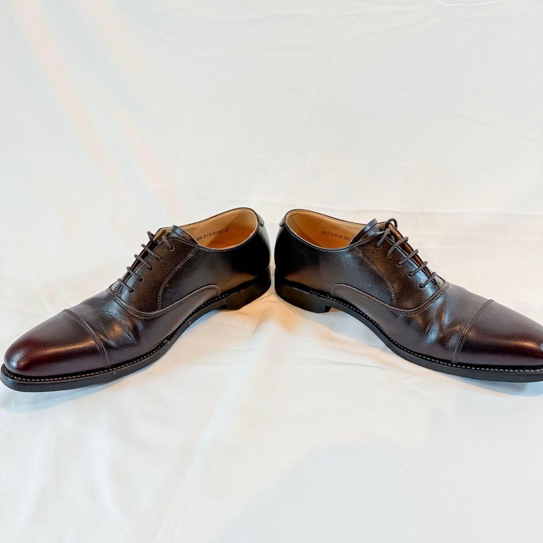 【極美品】REGAL V060 ストレートチップ バーガンディ寄り 27cm