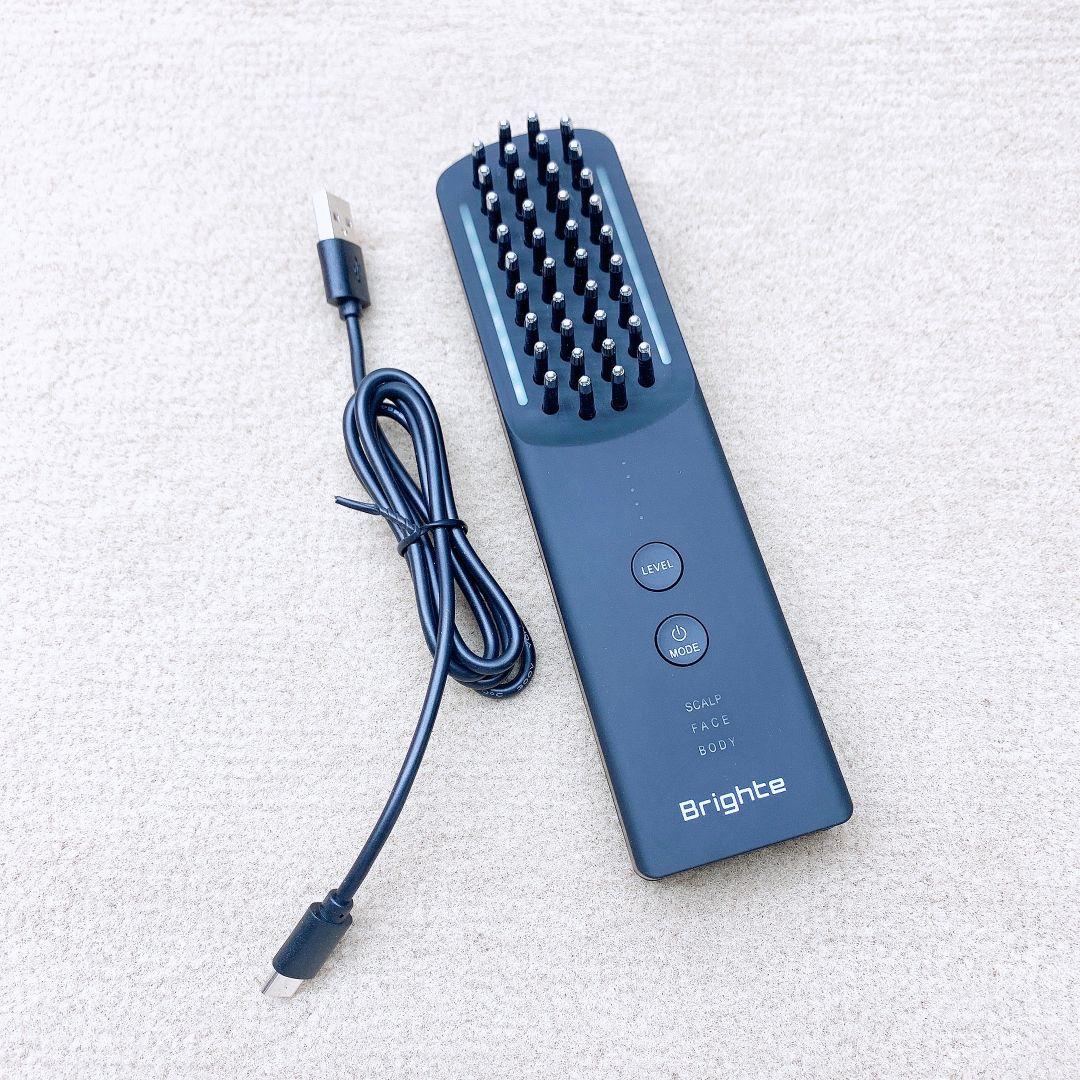 ほぼ未使用品☀付属品完備 Brighte ブライト エレキブラシ プラス