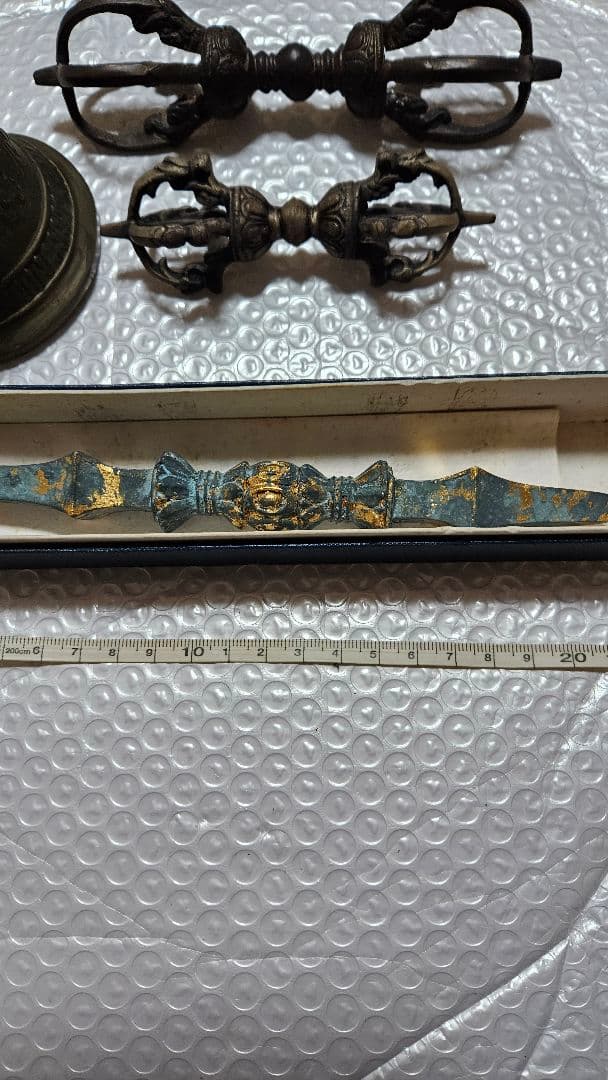 密教法具　五鈷鈴　ガンダー　古物　　5点