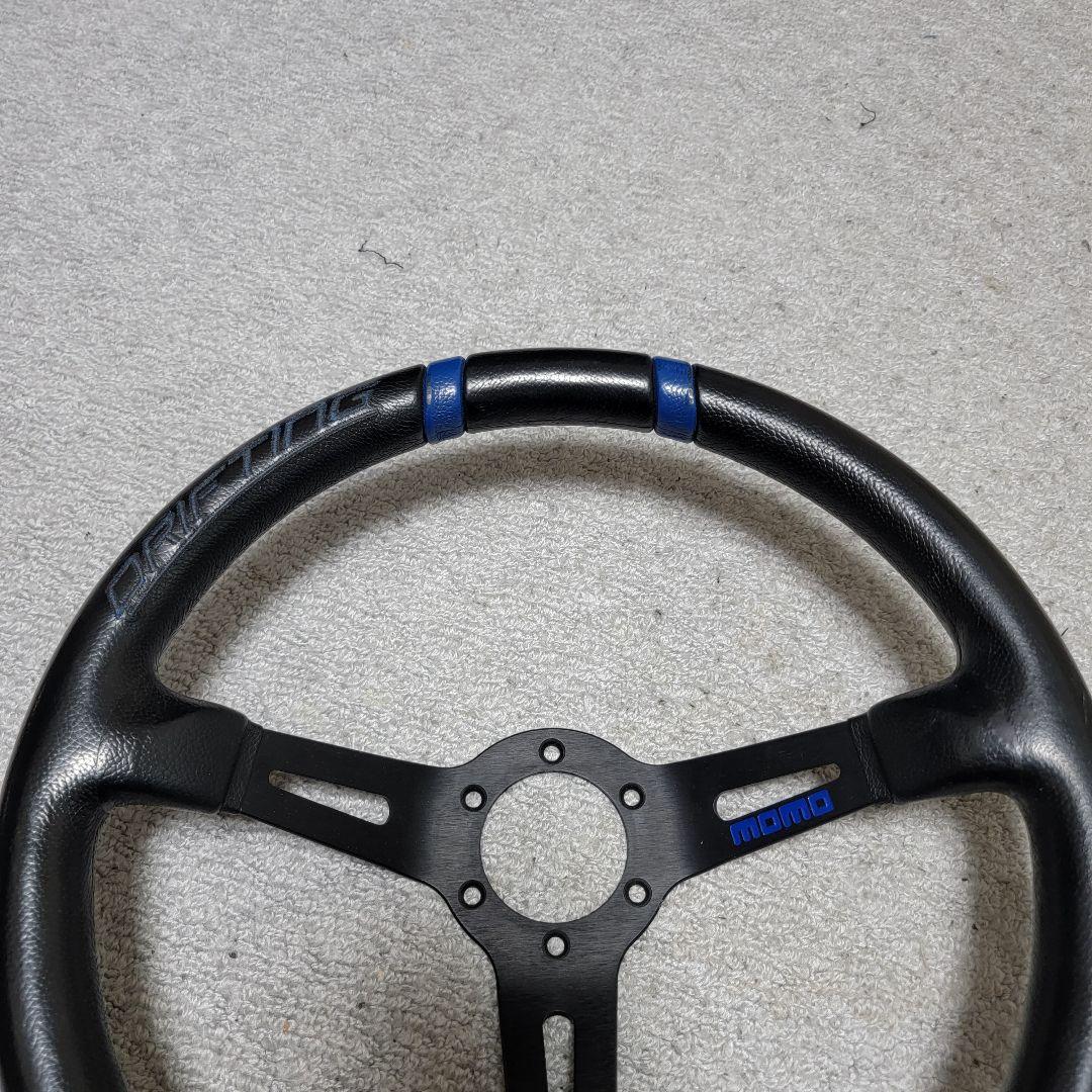 モモ ステアリング ドリフティング 35パイ ブルー MOMO DRIFTING