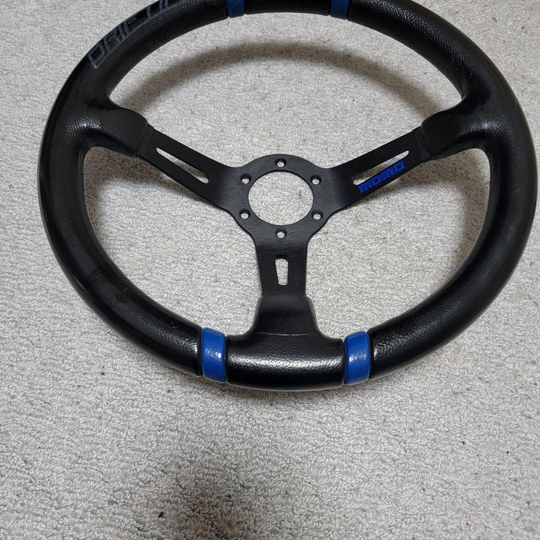 モモ ステアリング ドリフティング 35パイ ブルー MOMO DRIFTING