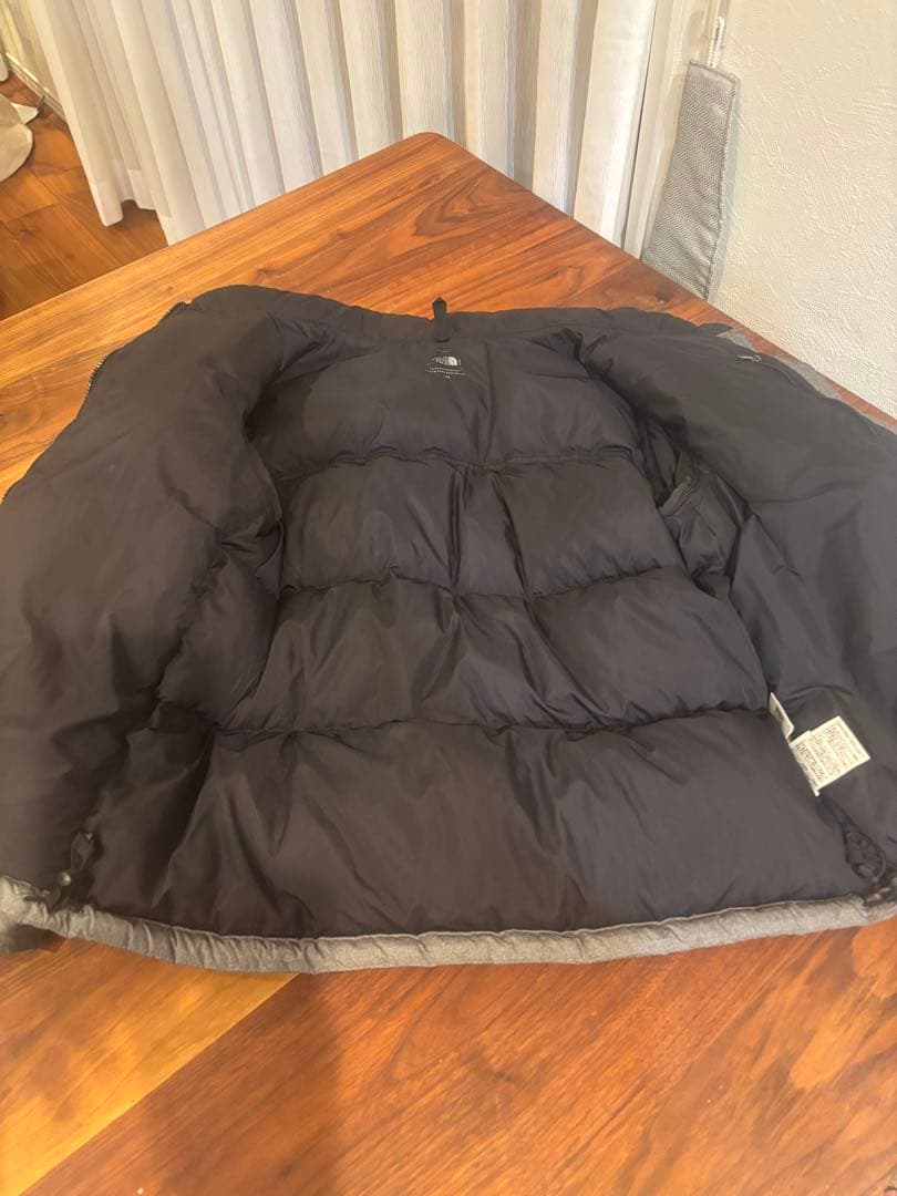 ★大特価★子供用★ノースフェイス ヌプシ　ダウンジャケットグレー140㎝ キッズ
