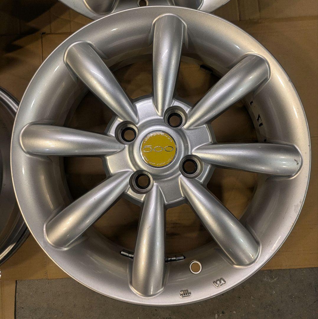 フィアット500用 アルミホイール4本セット