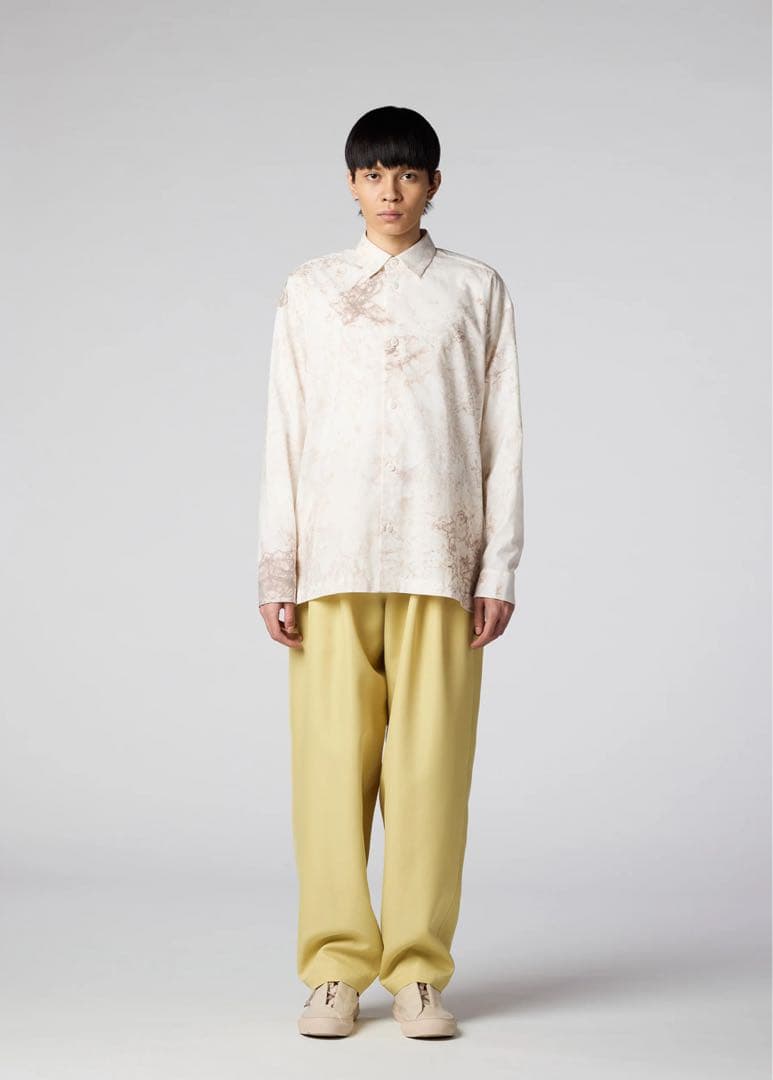 25ss im men cocoon ワイドスラック BLACK