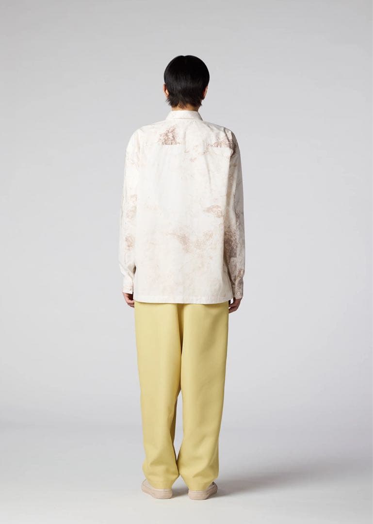 25ss im men cocoon ワイドスラック BLACK