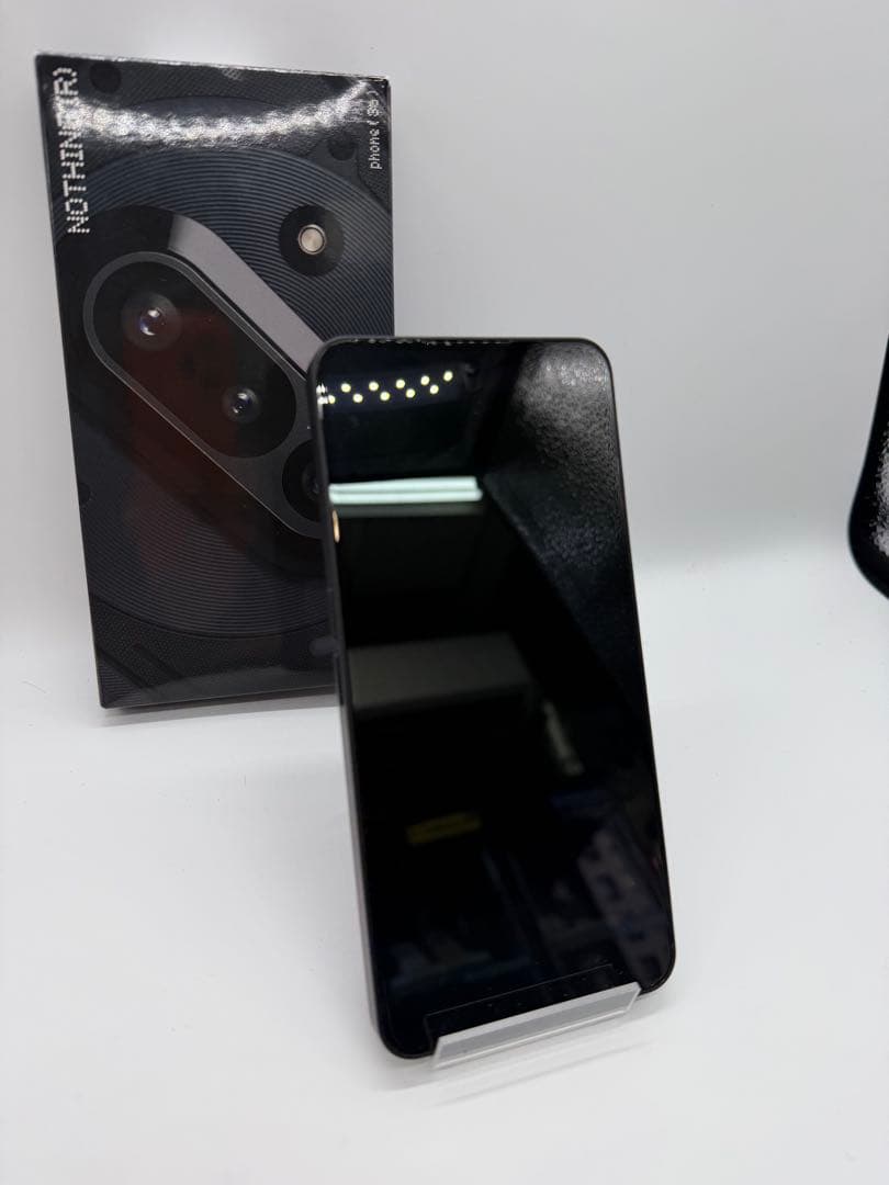 【極美品】Nothing phone 3a ブラック128GB 付属品完備！