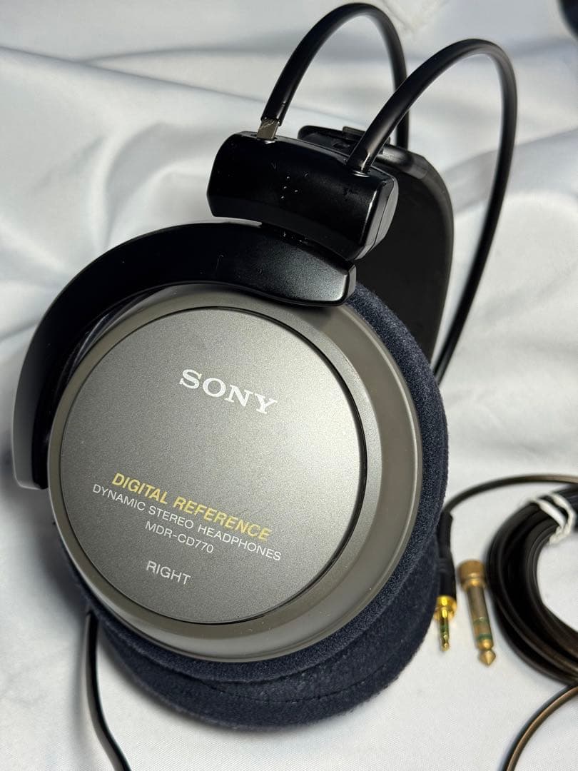 美品 SONY MDR-CD770 ヘッドホン 動作確認 レア