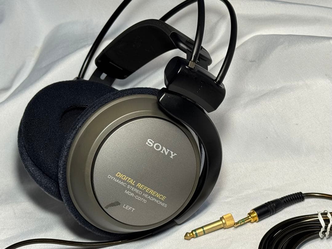 美品 SONY MDR-CD770 ヘッドホン 動作確認 レア