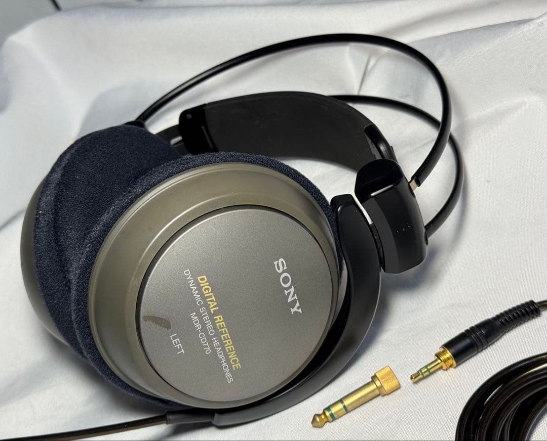 美品 SONY MDR-CD770 ヘッドホン 動作確認 レア