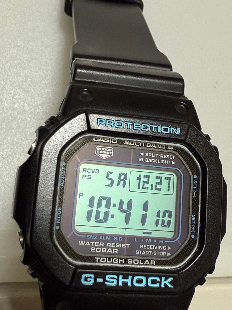 CASIO G-SHOCK GW-M5610BA 電波ソーラー