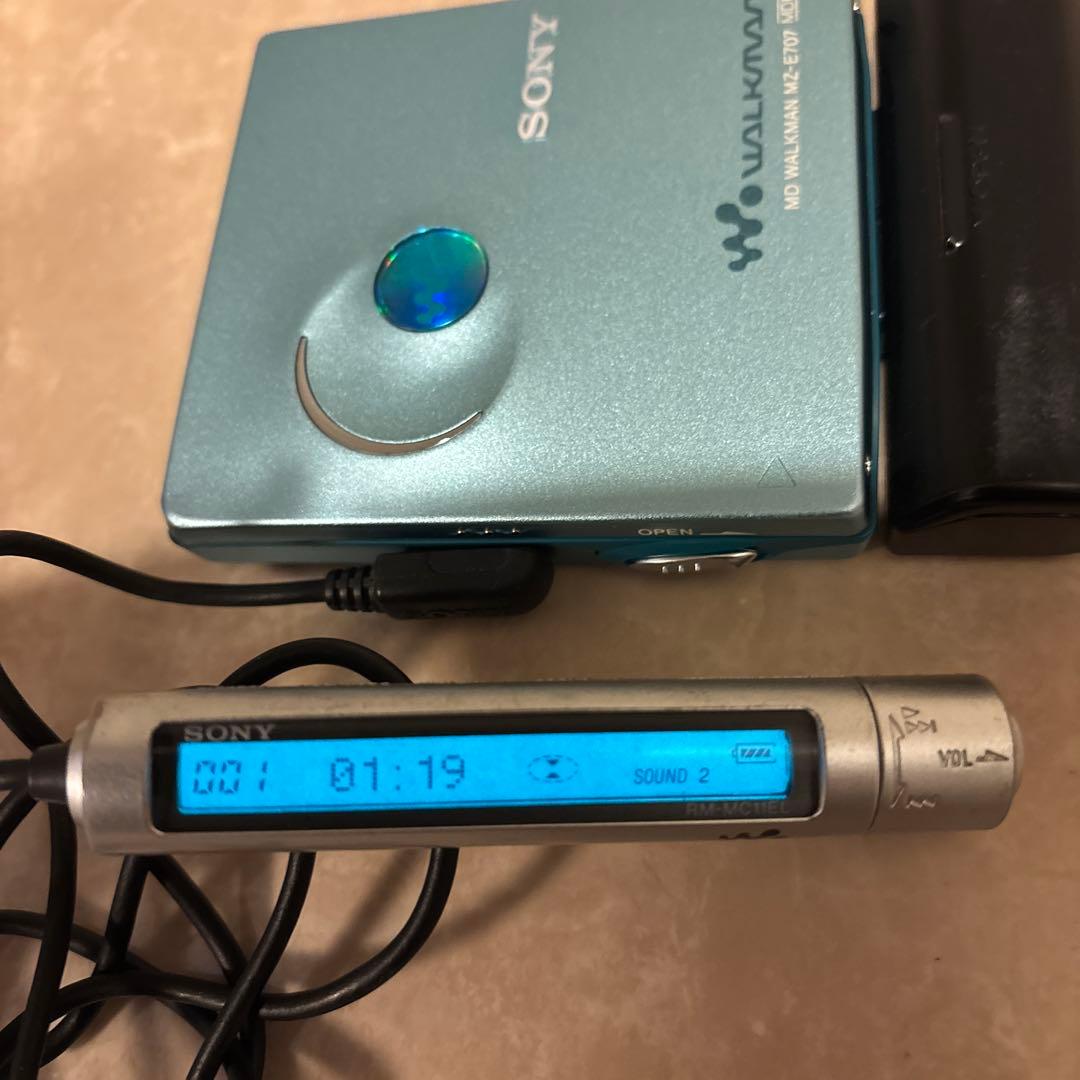 SONY MZ-E707 MDウォークマン　元箱付き