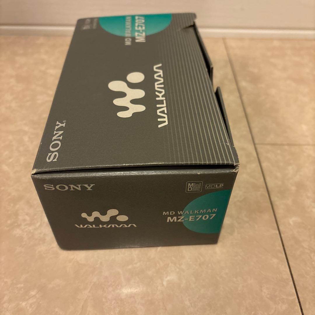 SONY MZ-E707 MDウォークマン　元箱付き