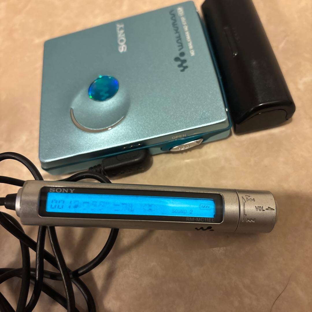 SONY MZ-E707 MDウォークマン　元箱付き