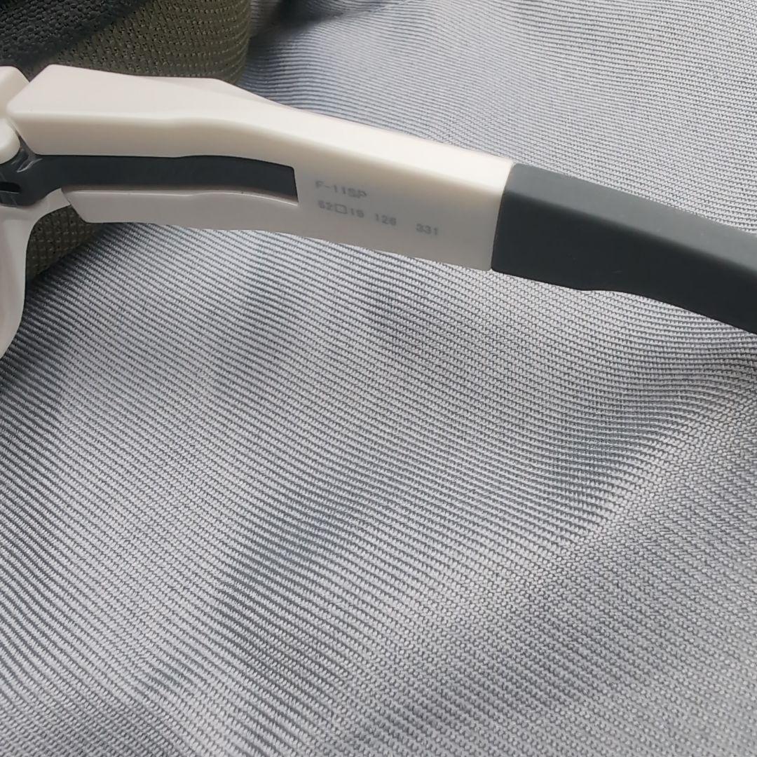 9999 platinum スポーツサングラスホワイト