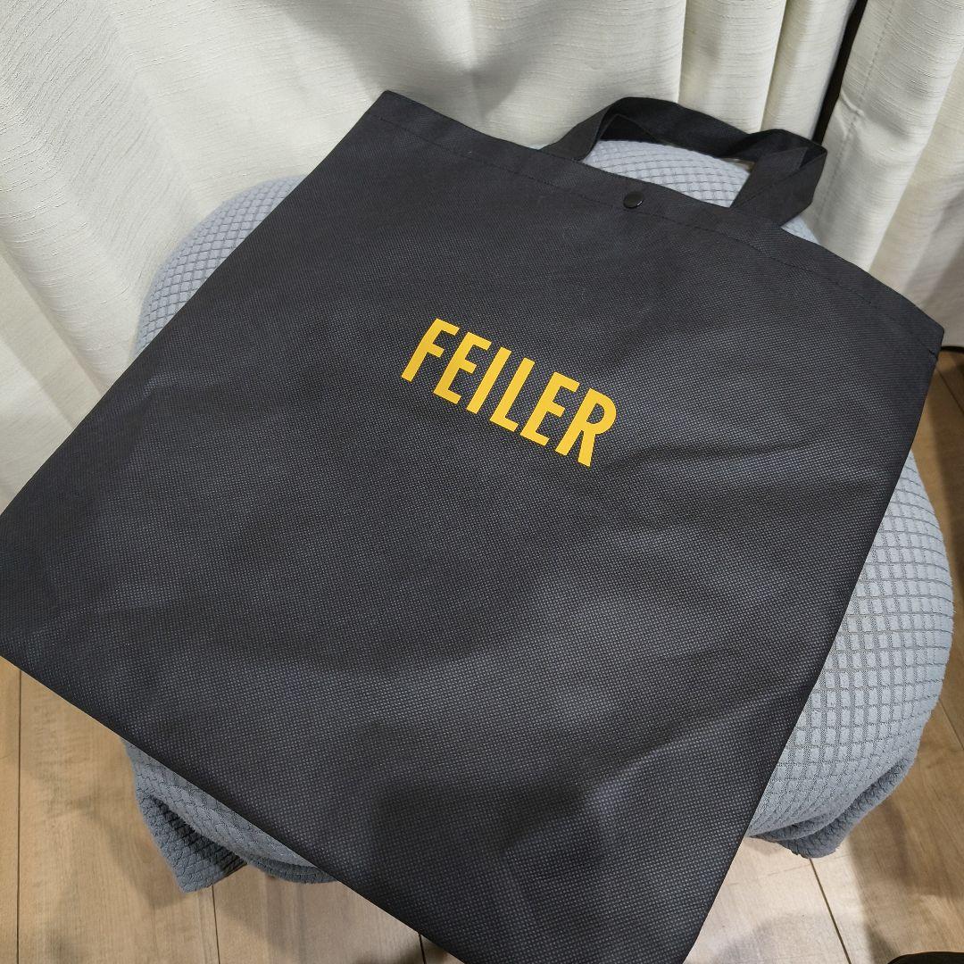 FEILER 巾着ハンドバッグ ハンカチ ショップ袋付き