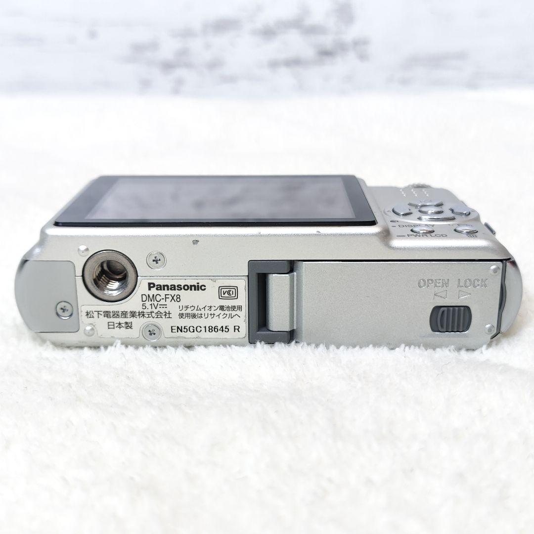 ✨️動作良好✨️コンデジ パナソニック LUMIX DMC-FX8 シルバー