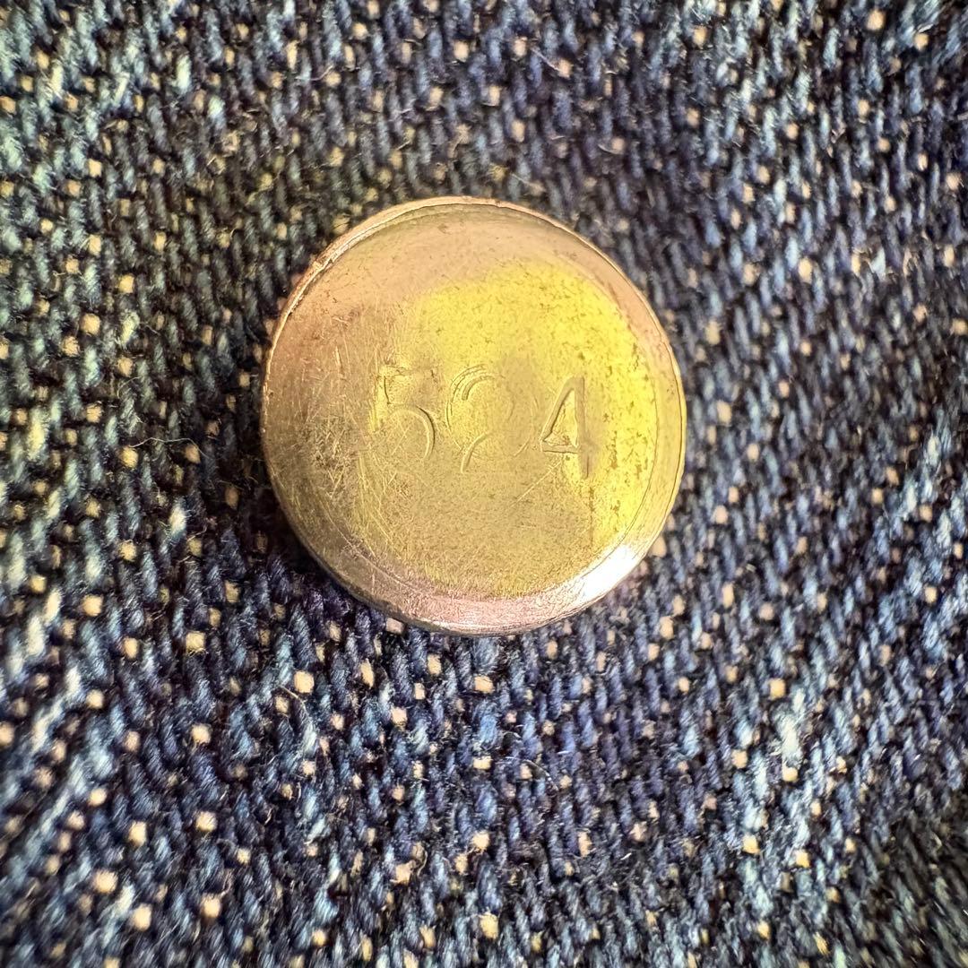 濃紺 60s Levi’s 70505 4th ボタン裏524 BigE