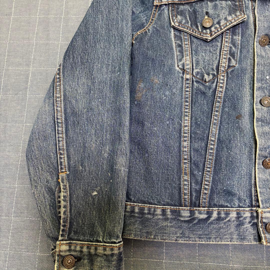 濃紺 60s Levi’s 70505 4th ボタン裏524 BigE