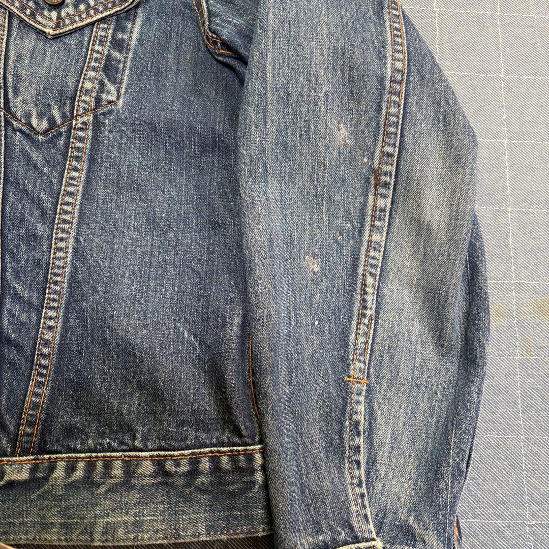 濃紺 60s Levi’s 70505 4th ボタン裏524 BigE