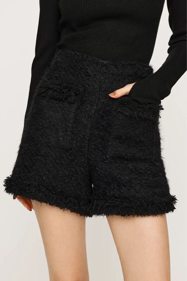 sly FLUFFY TWEED ショートパンツ