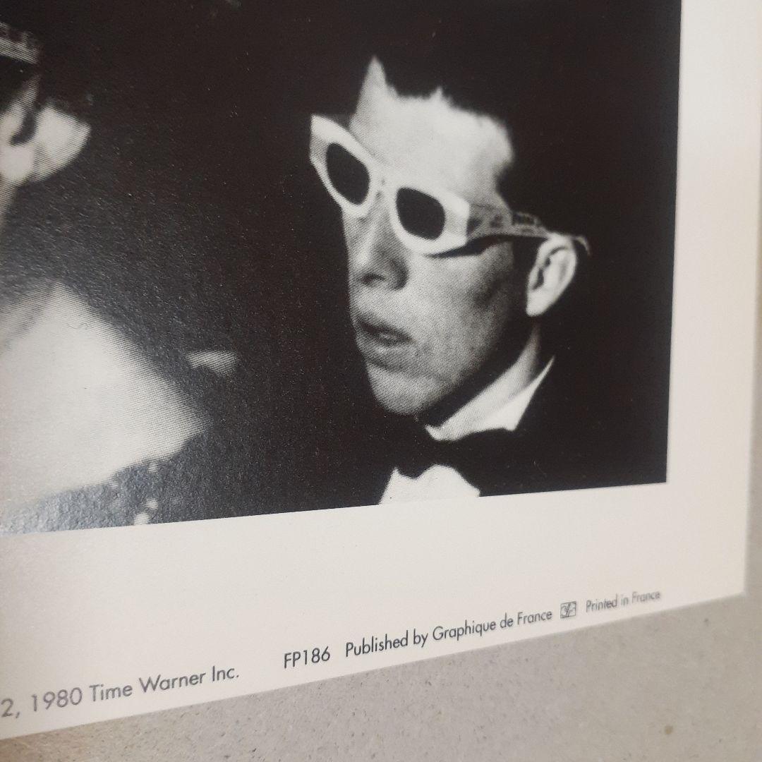 ビンテージ　ミッドセンチュリー　FRANCEプリント　3D CINEMAポスター