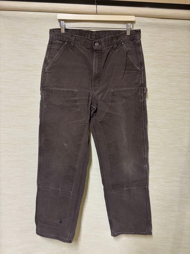 Carhartt ダブルニー ペインターパンツ ダークブラウン ヴィンテージ