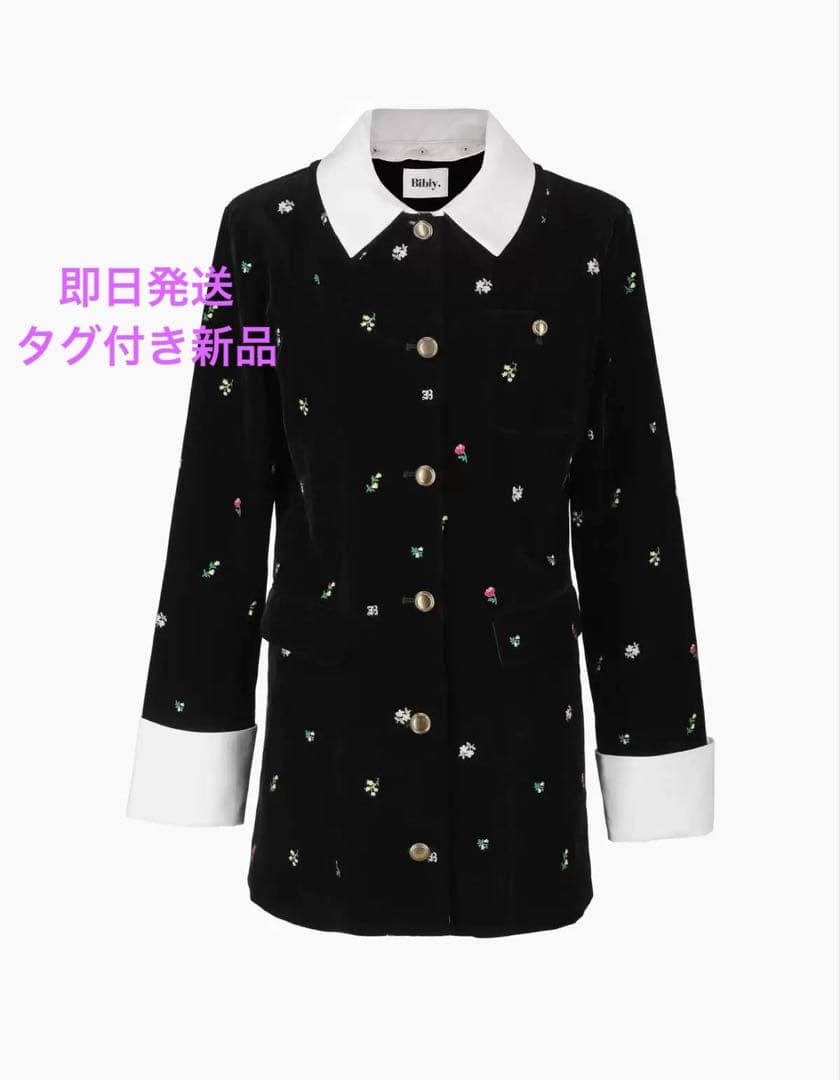 タグ付き新品 bibiy B. STARRY JACKET DRESS 刺繍