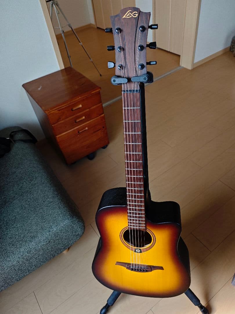 LAGギター T7ODCE-BRB エレアコ ハードケース付属 ※値下げ交渉可