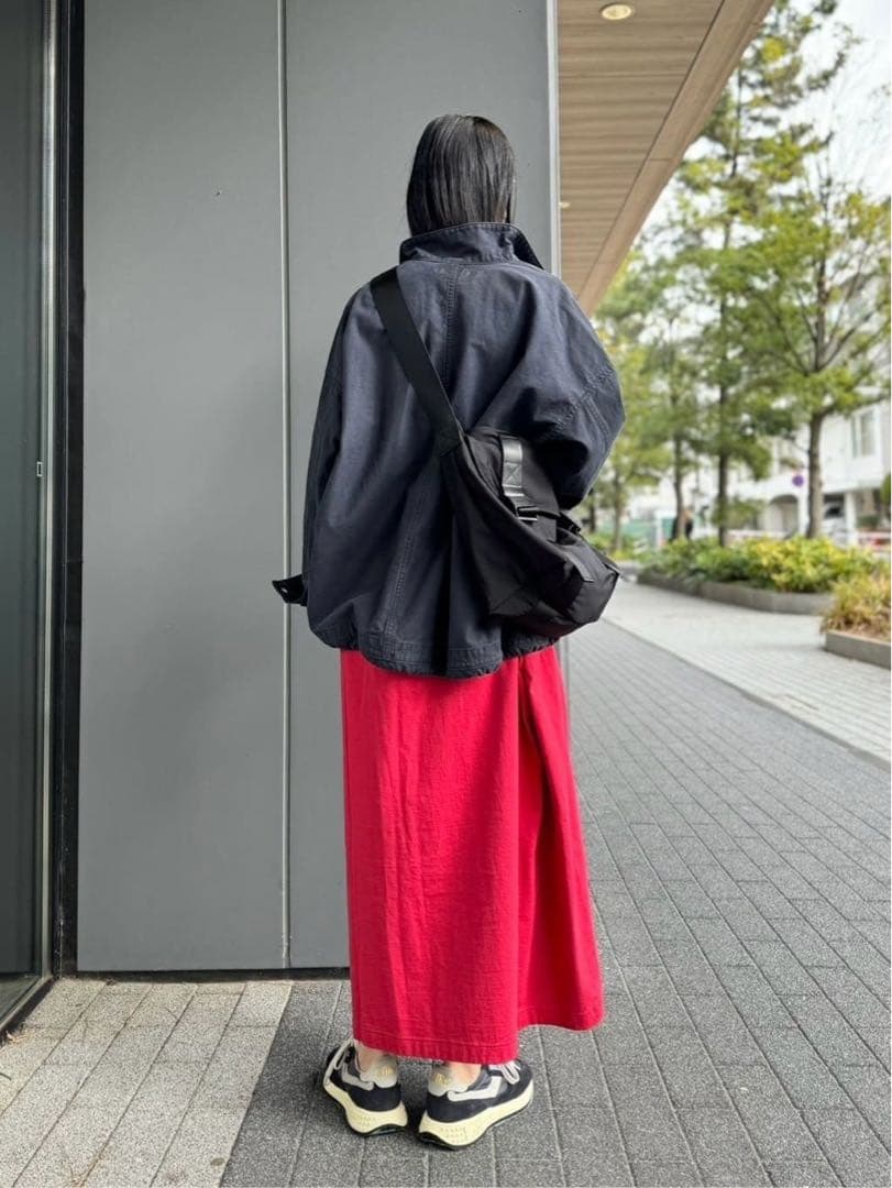 土日限定値下げ❗️ジャーナルスタンダードラックス バックサテン ミリタリーブルゾン