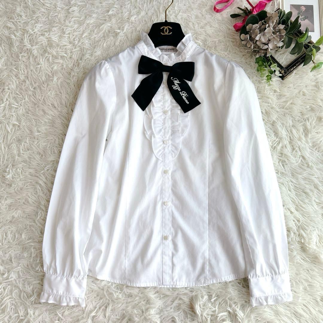 美品✨豪華4点セット　メゾピアノ卒服160cm モカ　チェック柄　甘め　上品