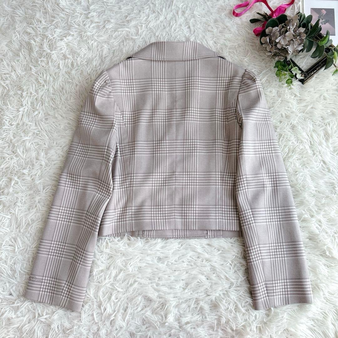 美品✨豪華4点セット　メゾピアノ卒服160cm モカ　チェック柄　甘め　上品