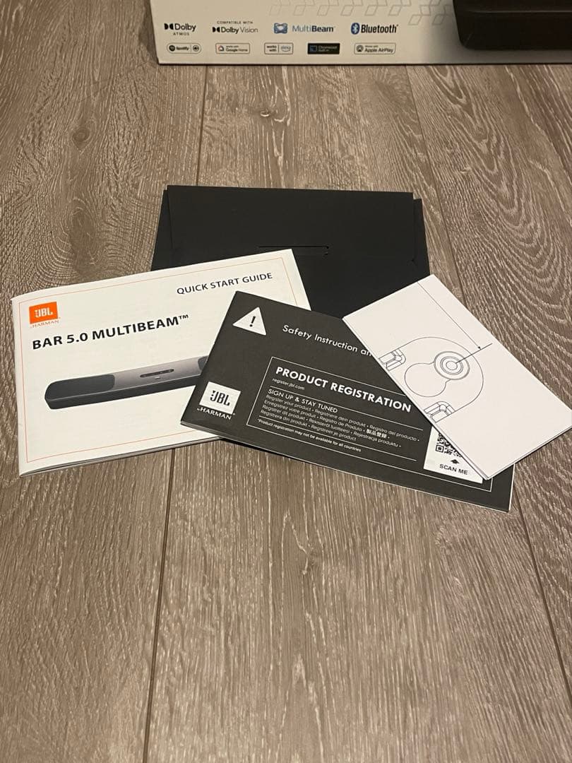 スピーカー・ウーファー JBL BAR 5.0 MULTIBEAM