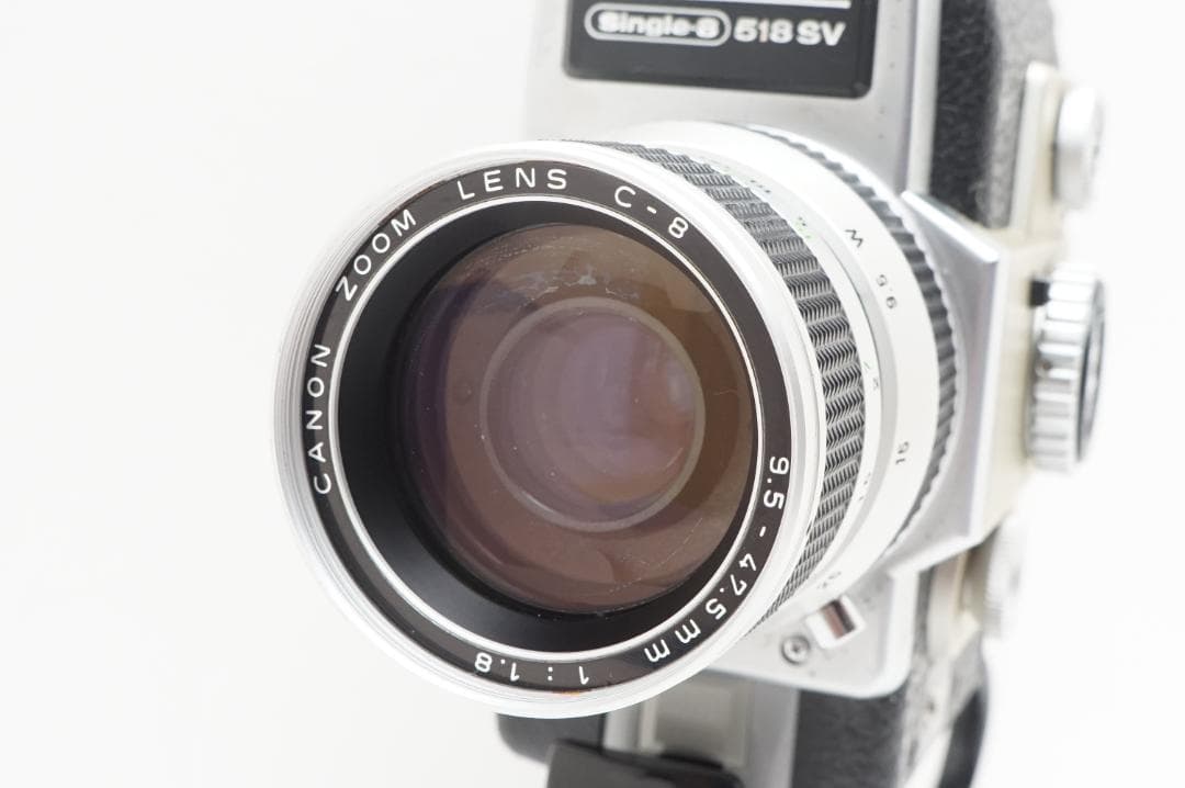 ＜動作美品＞Canon Single-8 518SV 8ミリフィルムカメラ