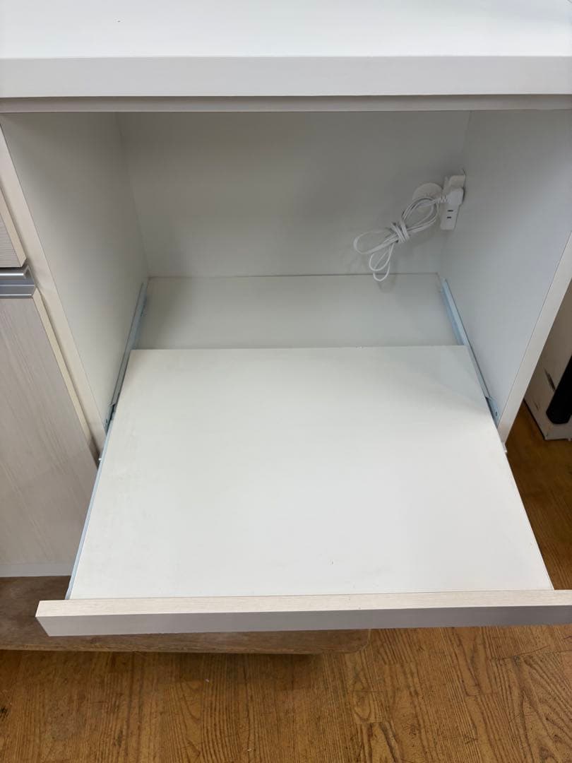 M032レンジボード　カップボード　食器棚　上下分割可能！ 幅1190mm