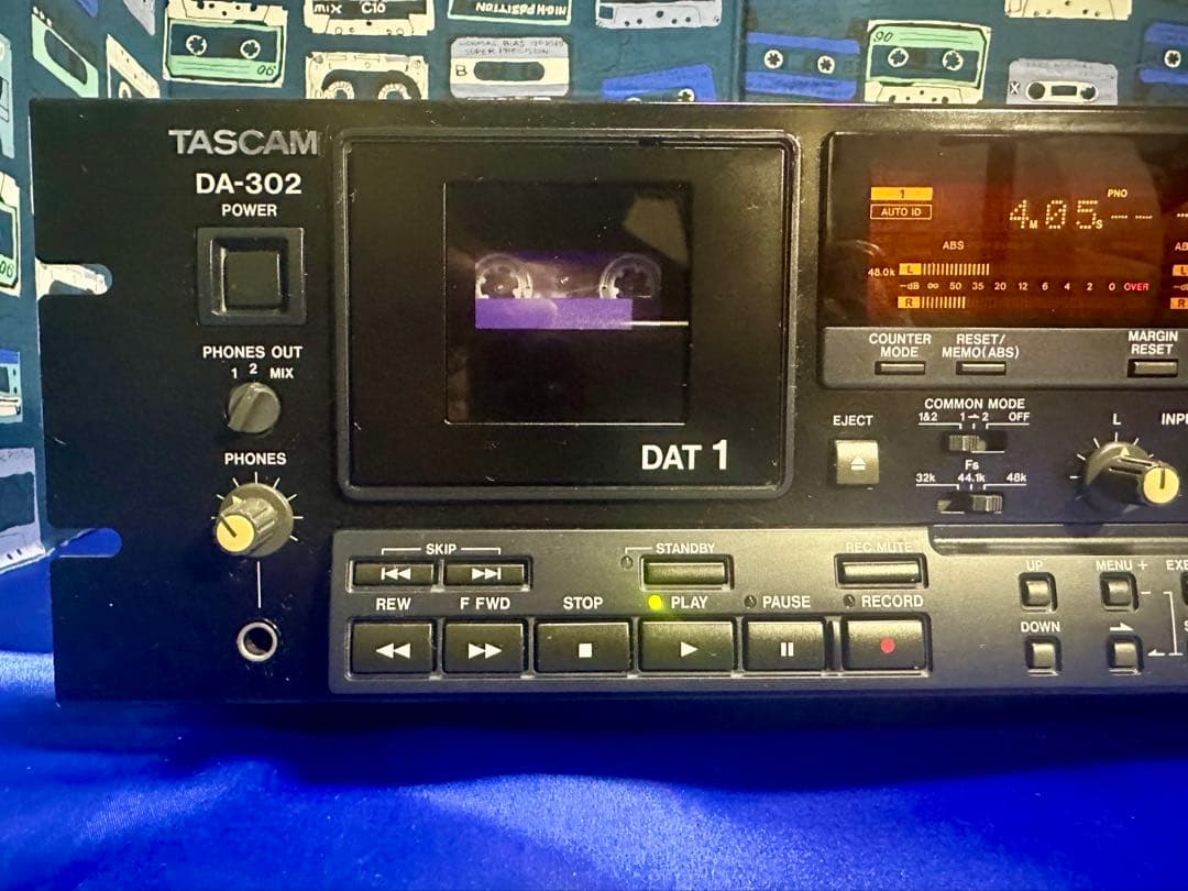ダイレクトコピー機能 ダブルDAT TASCAM DA-302 Ex105