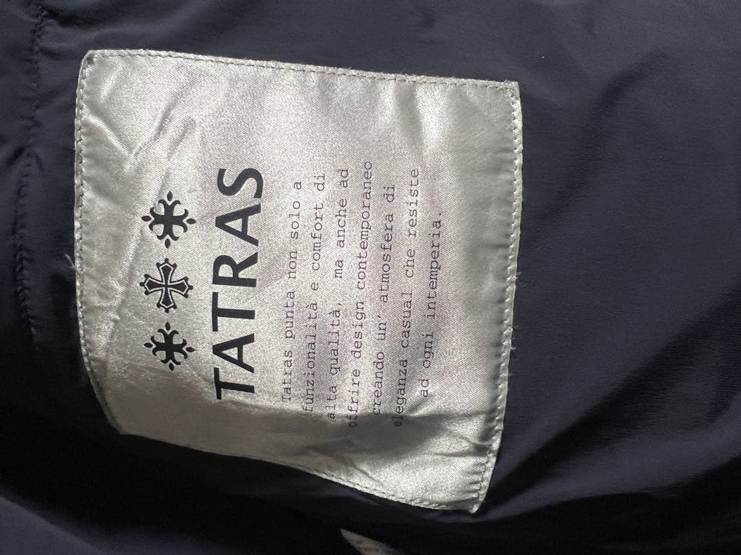 世界認定贅沢美 TATRAS ダウンジャケット ダウンベスト 2way タトラス