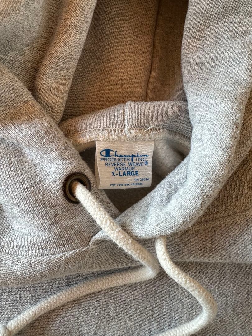 【美品】Champion チャンピオン 青タグ 上下セット グレー セットアップ