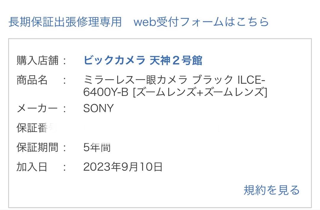 2028.9まで保証ありSONY α6400 ダブルズームレンズキット 美品