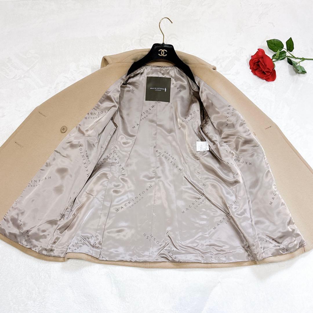 未使用✨　マッキントッシュ　ロンドン　ピーコート　カシミヤ　XXL