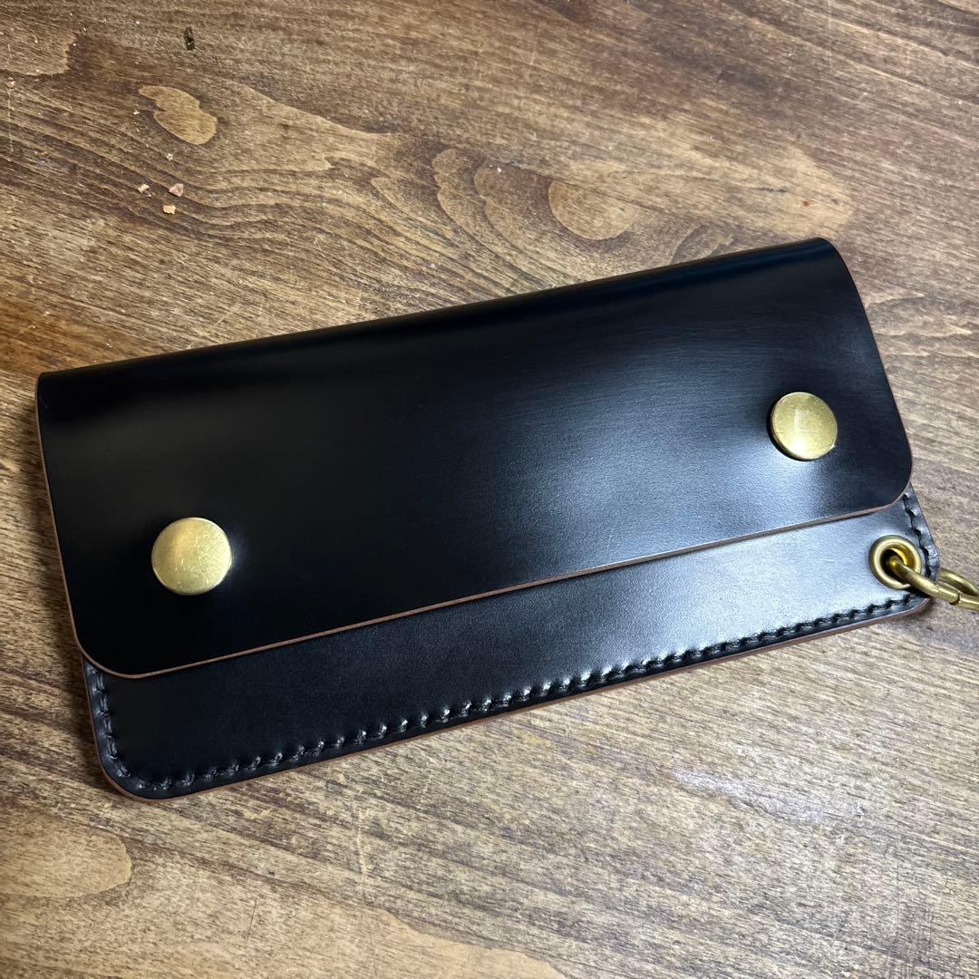 フルコードバン⭐︎新喜皮革⭐︎トラッカーウォレット⭐︎コードバン⭐︎ホーウィン⭐︎ロカド