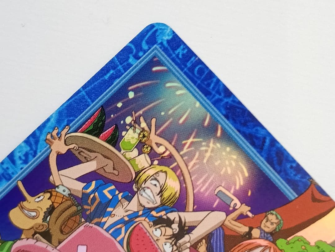 ワンピース ハイパーバトル S101 ルフィ海賊団 花火見物 カードダス