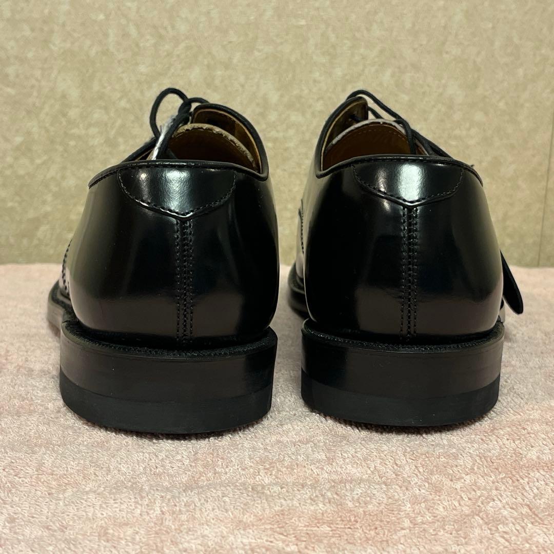 【未使用】REGAL 革靴　レザーシューズ　プレーントゥ　ブラック　24.0cm