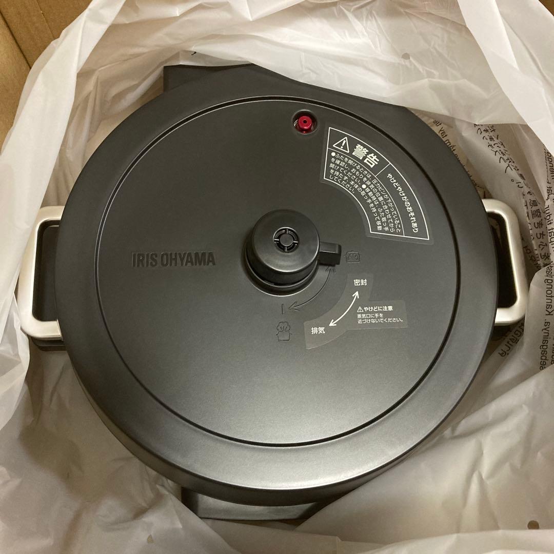 IRIS OHYAMA 電気圧力鍋 PMPC-MA4 4.0L ブラック