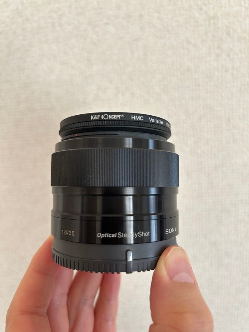 美品✨SEL35F18✨SONY E35mm F1.8 OSS +NDフィルター
