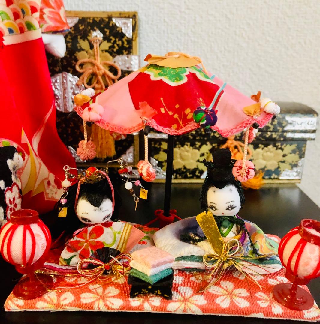 ♡かっぱのオーコ様ご確認♡約35cm◦12cmボネ無しお着物＆お雛様♡