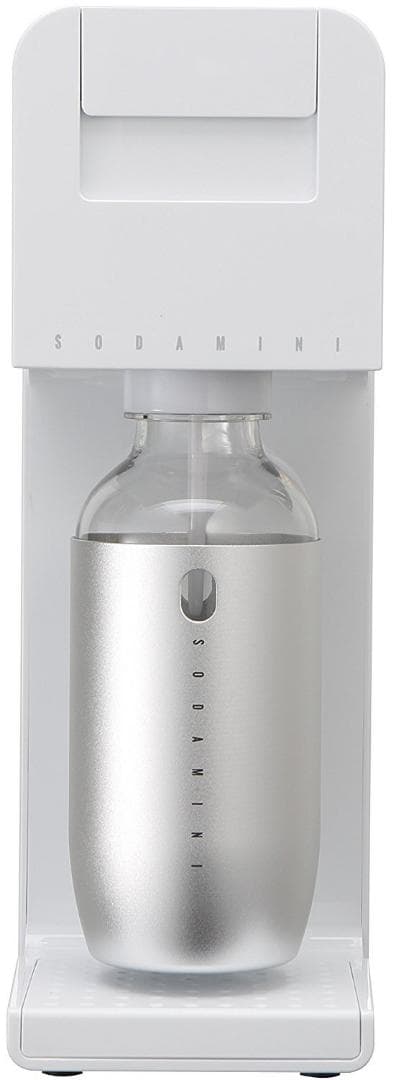 新品 SODAMINI 炭酸水メーカー CO2ボンベ・アルミアウターボトル付き