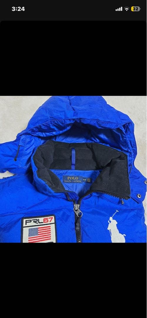 あ*様 完売品 ポロラルフローレン ダウンベスト ビッグポニー USAパッチ M